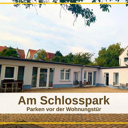 Fewo Urban Gotha - Apartment Orangerie - Am Schlosspark- Parken An Der Der Tuer- Barrierefrei, 900 Meter Zum Bahnhof - Wallbox Eksteriør billede