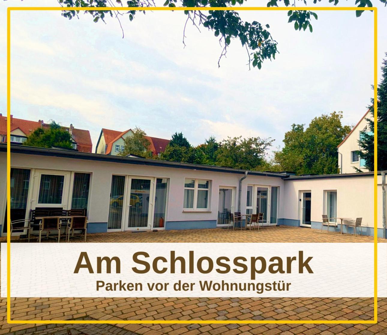 Fewo Urban Gotha - Apartment Orangerie - Am Schlosspark- Parken An Der Der Tuer- Barrierefrei, 900 Meter Zum Bahnhof - Wallbox Eksteriør billede